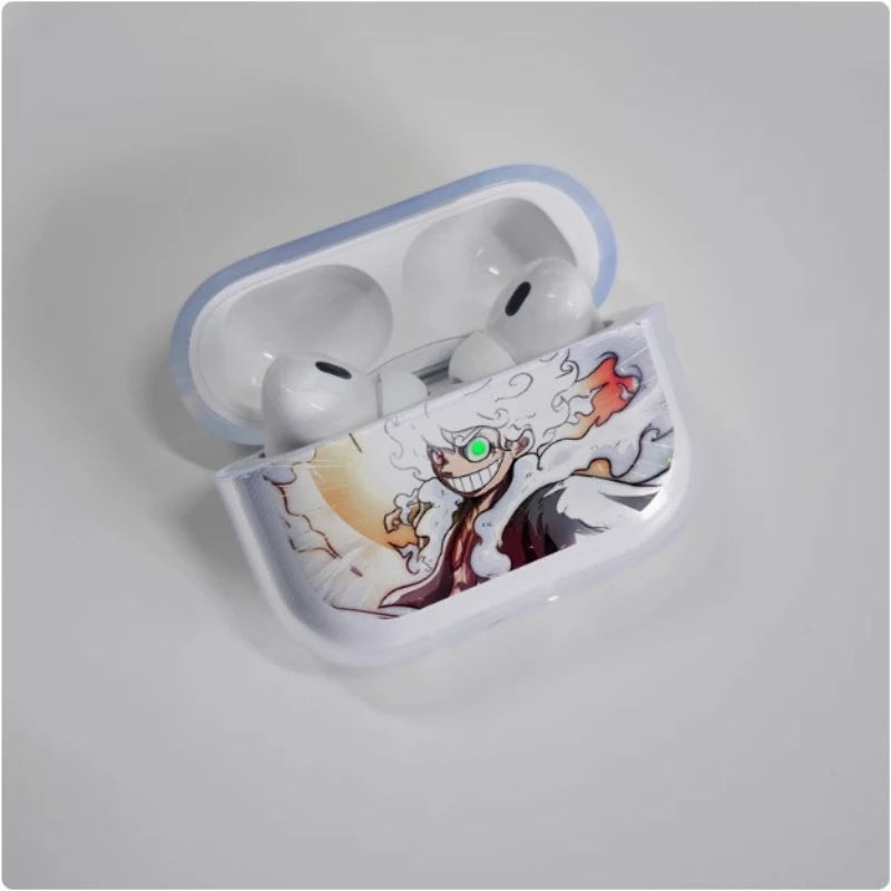 Etui na AirPods One Piece - Wzór załogi Mugiwara