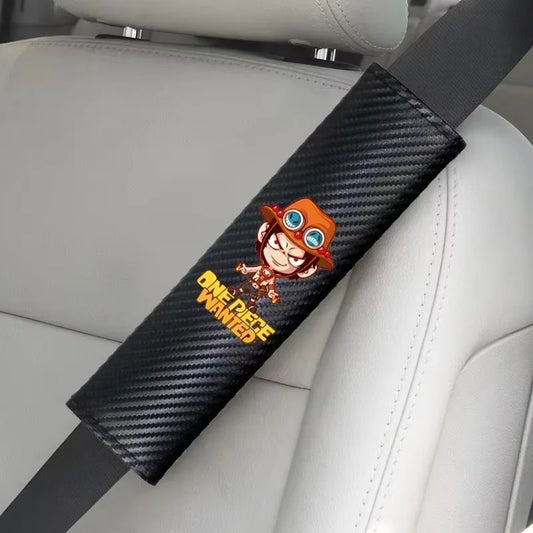 One Piece-bältesskydd – Portgas D. Ace (konstläder)
