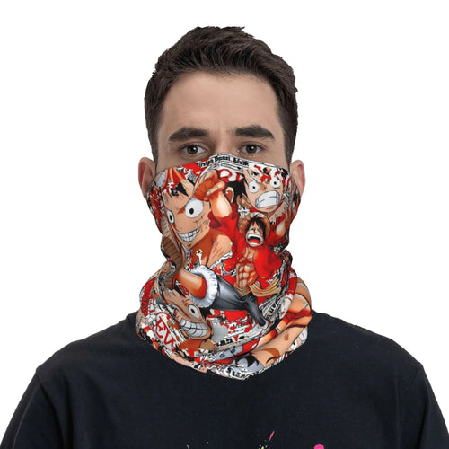 One Piece Bandana - Orange Luffy