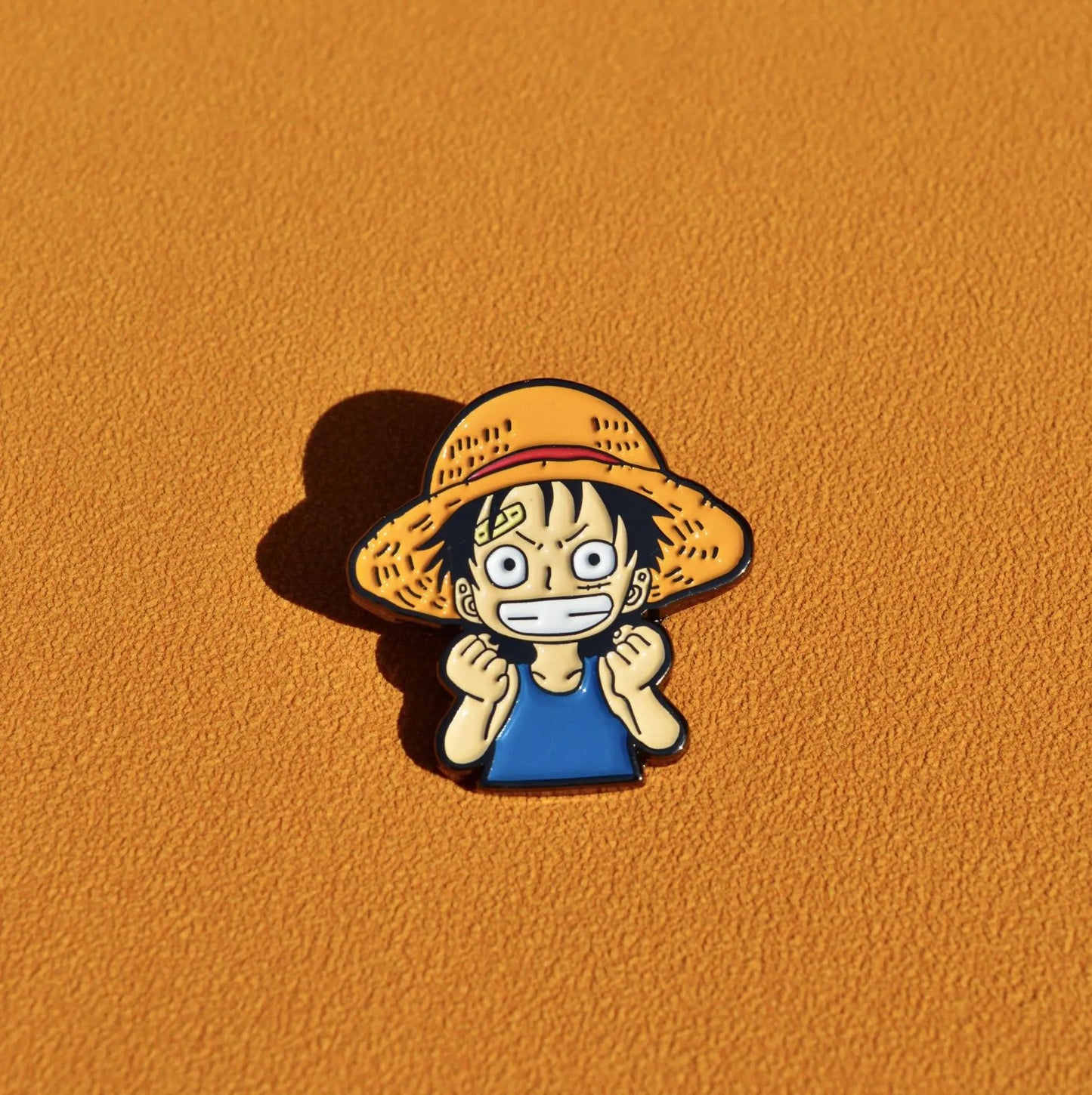 One Piece Pin - Enamel Monkey D. Luffy Straw Hat Brooch