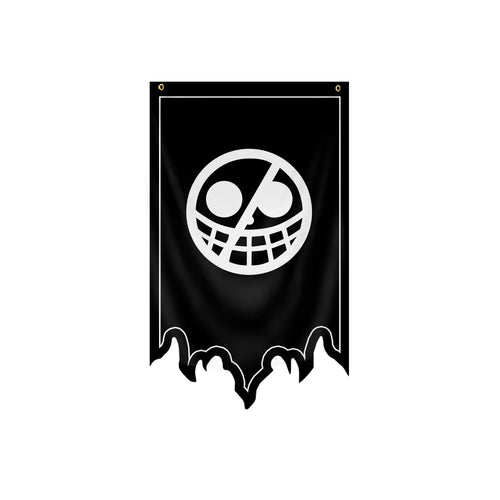 Flaga One Piece – Jolly Roger Brooka (Króla Dusz)