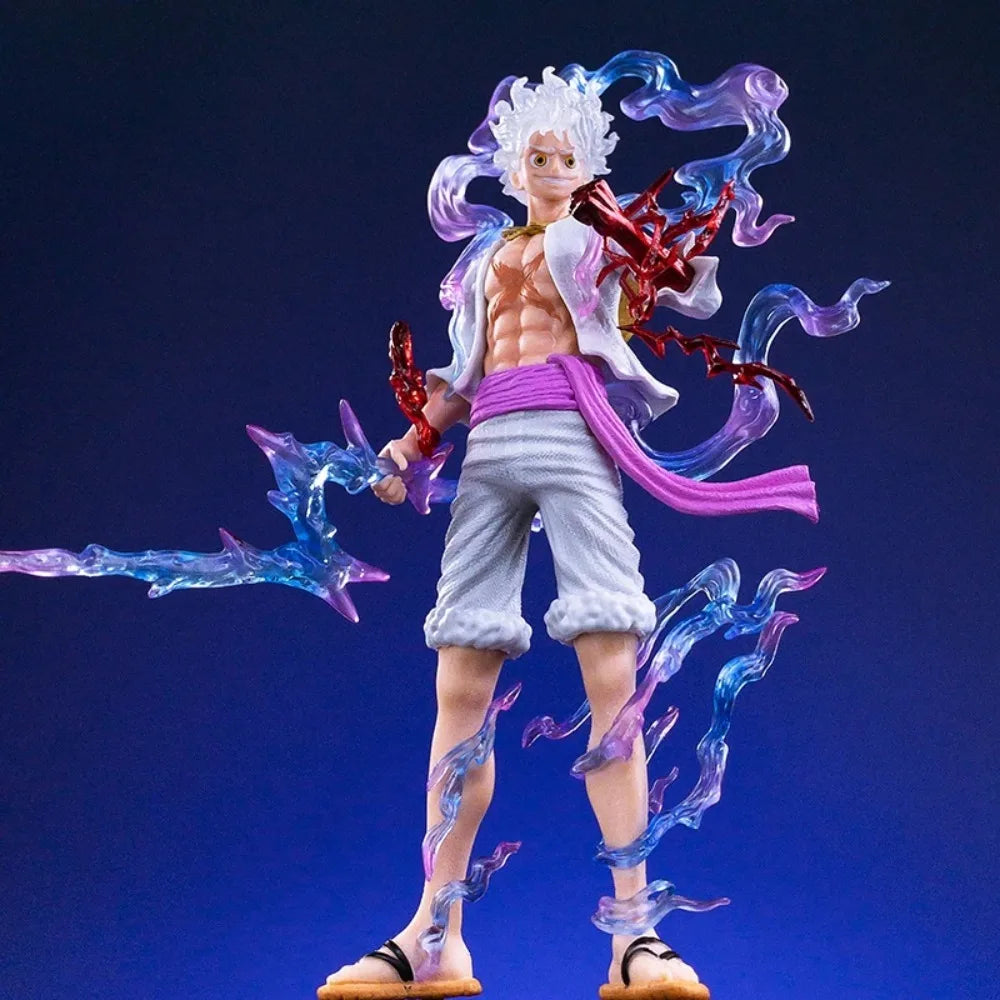 One Piece-figur – Luffy Gear 5 (blixt- och förvandlingseffekter)