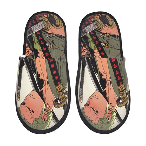 Kapcie One Piece – Luffy i Zoro w walce (akcja)