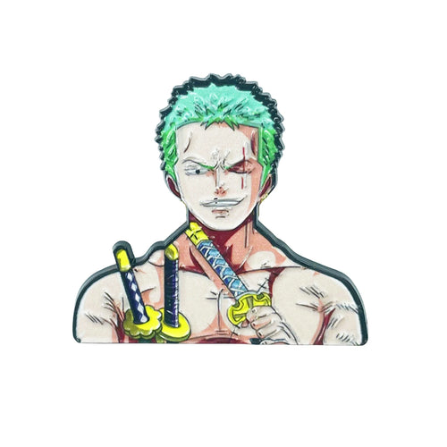 One Piece-pins – Roronoa Zoro i Wano Kuni-stil