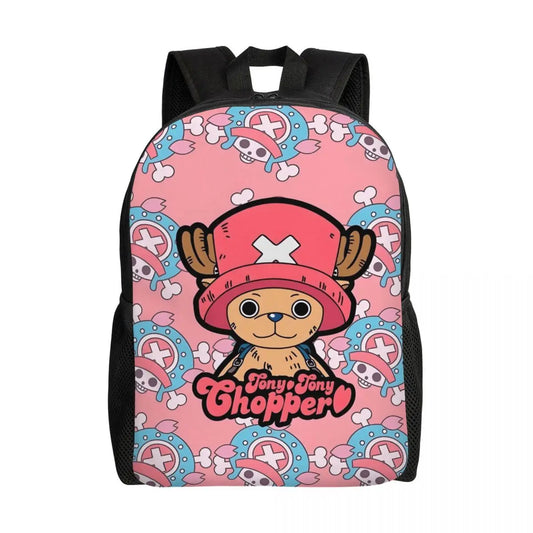 Plecak Tony Tony Chopper One Piece – uroczy różowy wzór