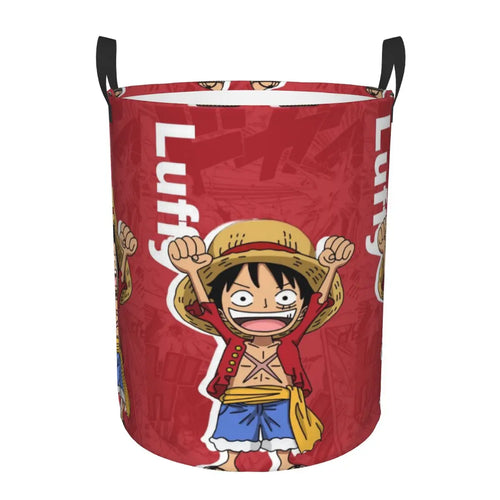 One Piece Storage Basket - Monkey D. Luffy Classic Red Design