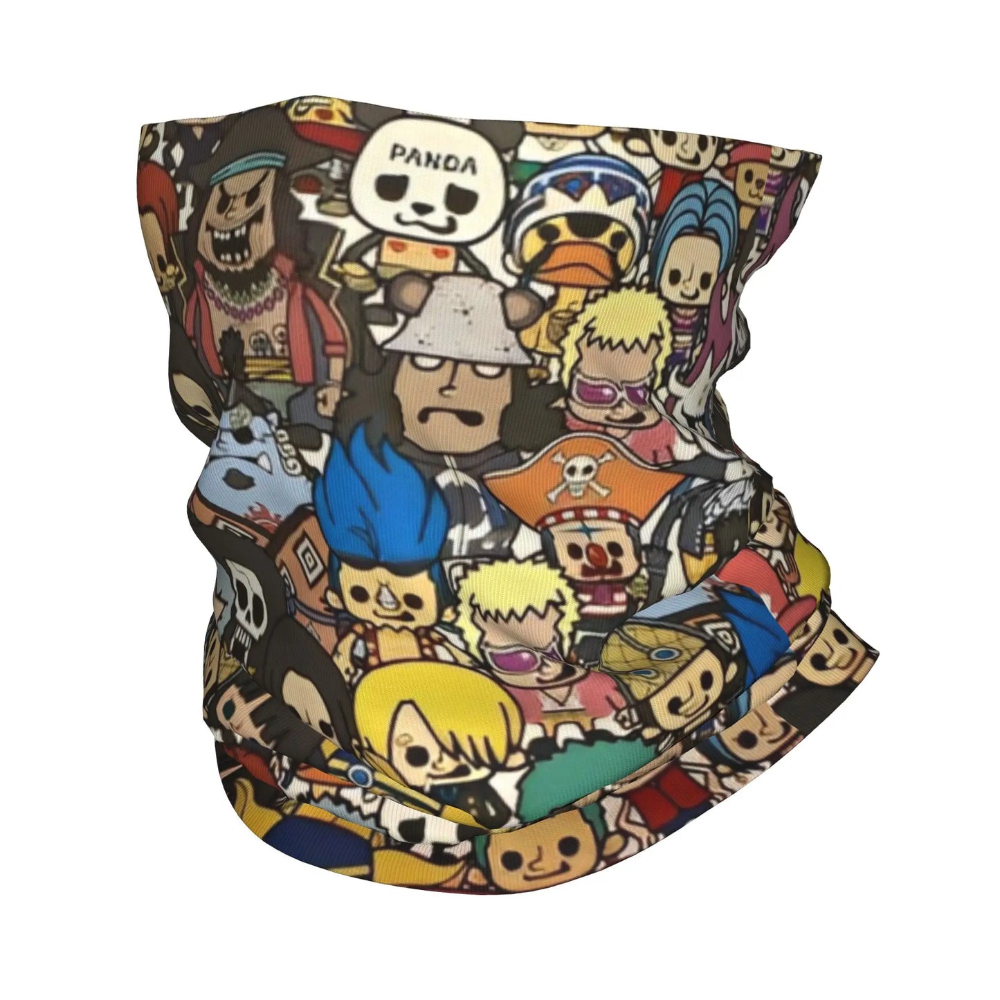 One Piece Neck Gaiter - Straw Hat Pirates Collage