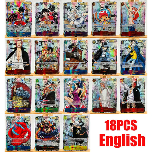 One Piece TCG Card Pack - Premium Set 18 Pieces (English)