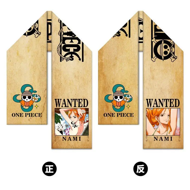 One Piece Scarf – Smiling Nami Wanted Poster