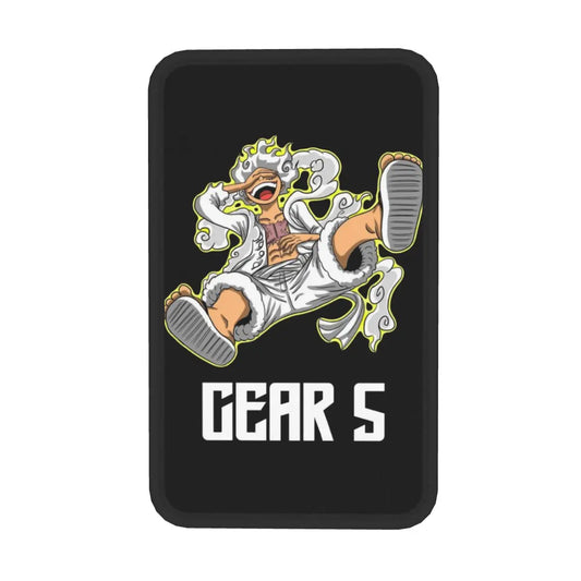 One Piece Center Console Mat - Luffy Nika Armrest Protection