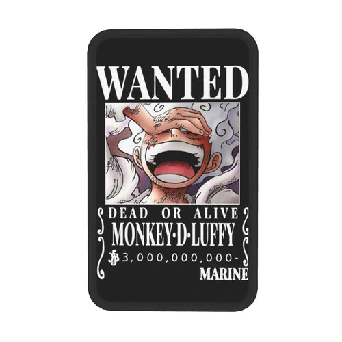 One Piece Armrest Cover - Luffy "Dead or Alive" Wanted Poster (3 Billion)