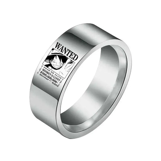 One Piece Ring – Wanted Monkey D. Luffy