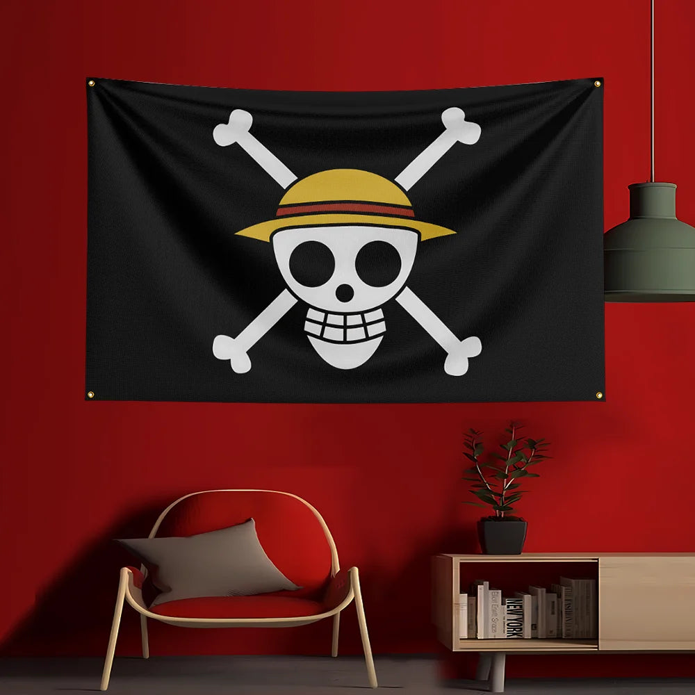One Piece Flag - Straw Hat Jolly Roger (Standard)