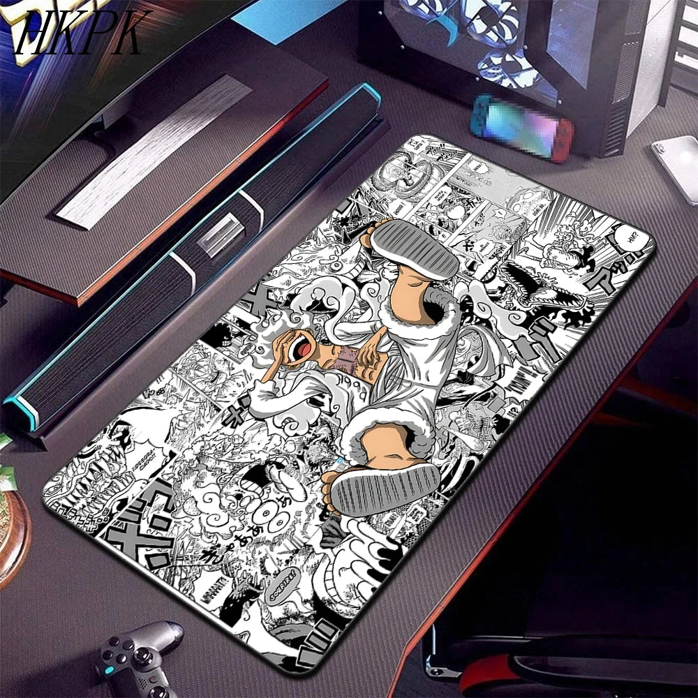Podkładka na biurko One Piece – kolaż czarno-białych plansz mangi