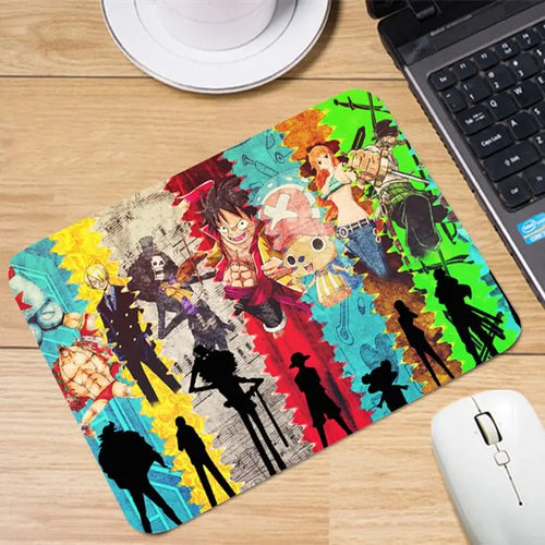 Podkładka pod myszkę One Piece – grupa Mugiwara i Sunny (kolorowa)