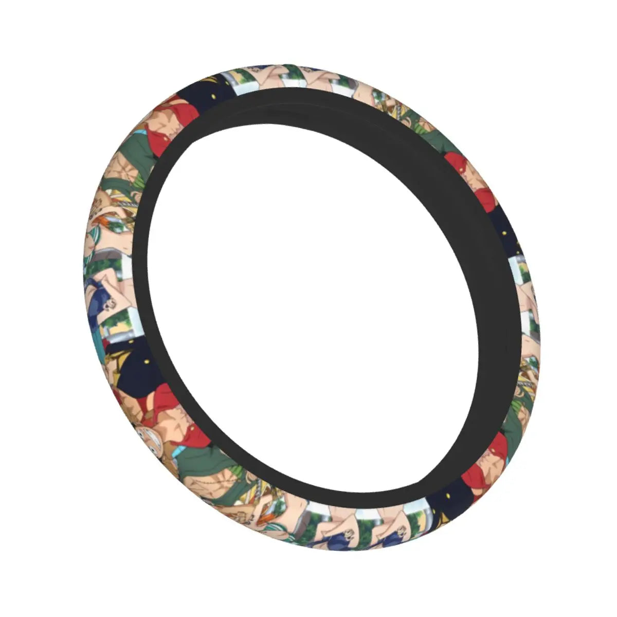 One Piece Car Steering Wheel Cover – Adventure Crew Collage