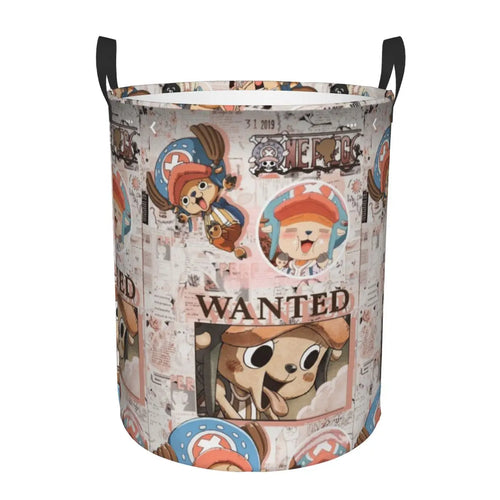 One Piece Storage Basket – Monkey D. Luffy Wanted Poster