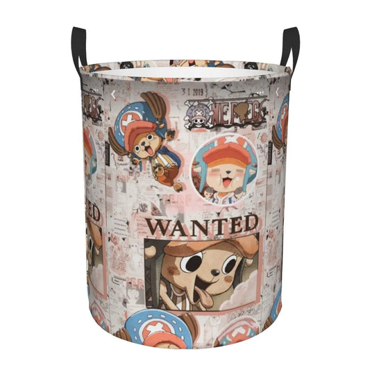 Förvaringskorg One Piece – efterlyst-affisch med Monkey D. Luffy