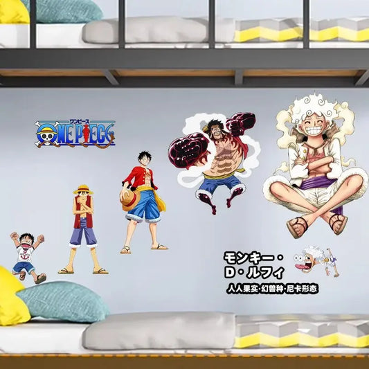 Gobelin ścienny One Piece – ilustracja załogi Mugiwary w stylu chibi