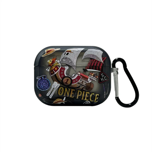 Etui na AirPods One Piece – vintage’owy emblemat piracki