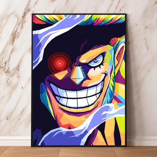Obraz One Piece Pop Art - Spojrzenie Franky’ego