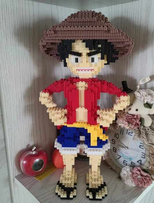 Lego One Piece – gigantyczny posąg Monkey D. Luffy’ego (model ekspozycyjny)