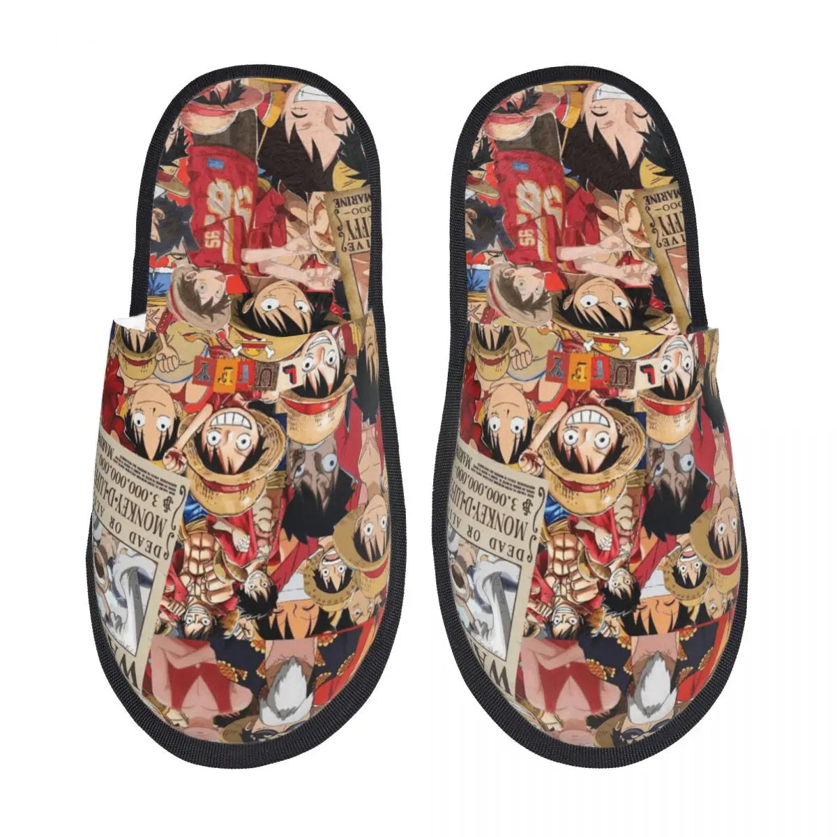 One Piece Slippers - Monkey D. Luffy Gear 4 Design