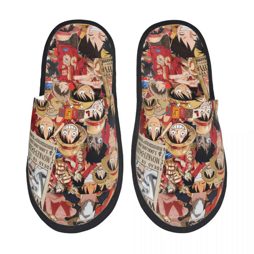 One Piece Slippers - Monkey D. Luffy Gear 4 Design