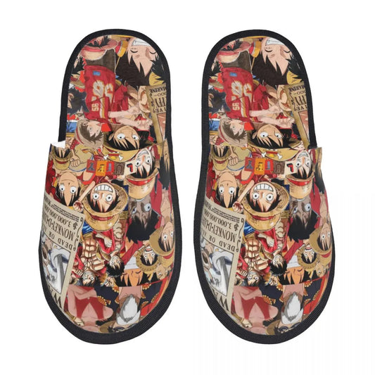 One Piece Slippers - Monkey D. Luffy Gear 4 Design