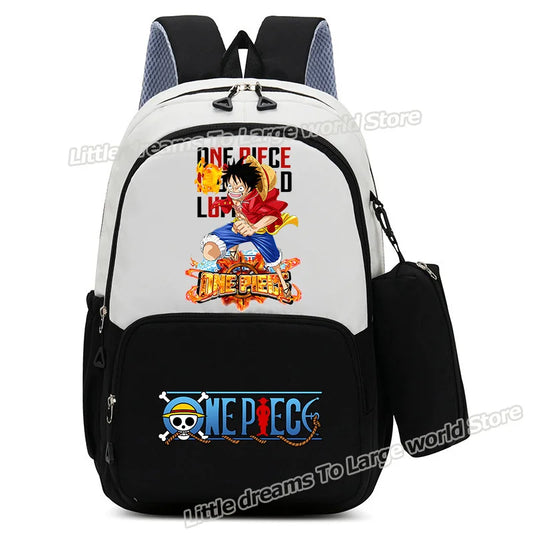 One Piece Backpack – Monkey D. Luffy Colorful Action