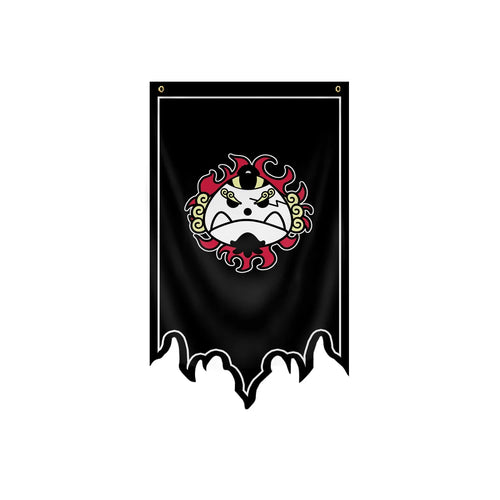 One Piece Flag - Jinbe (Sun) Jolly Roger