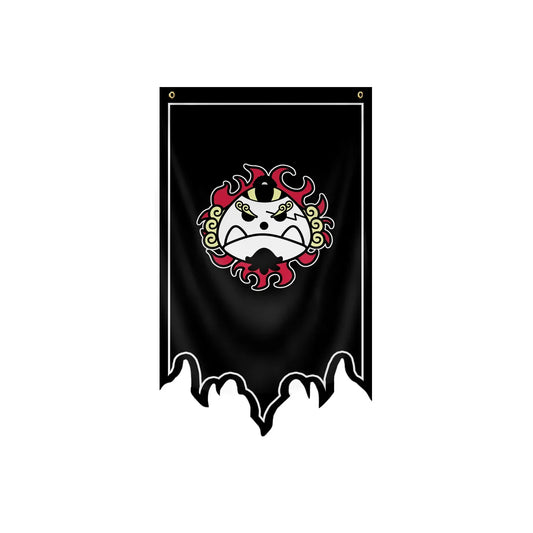 Flaga One Piece – Jolly Roger Jinbe (Słońce)