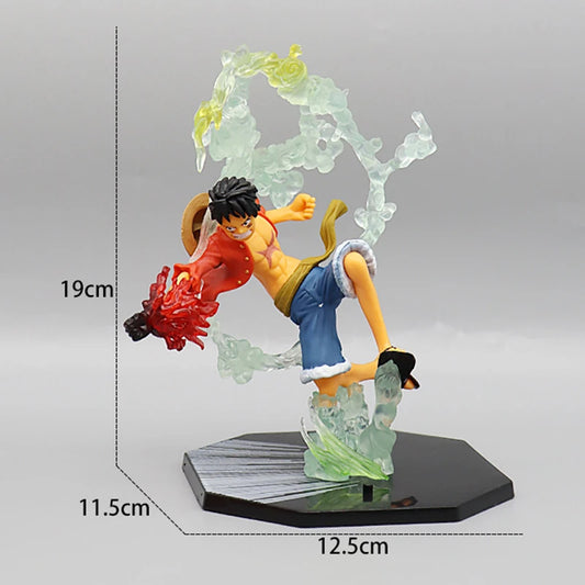 One Piece Figurine - Monkey D. Luffy Gear 4 Snakeman (Steam Effects)