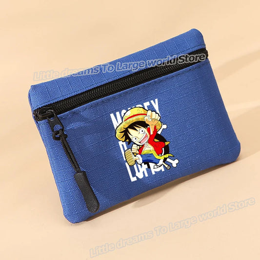 Portmonetka One Piece – Luffy, ikoniczny niebieski uśmiech