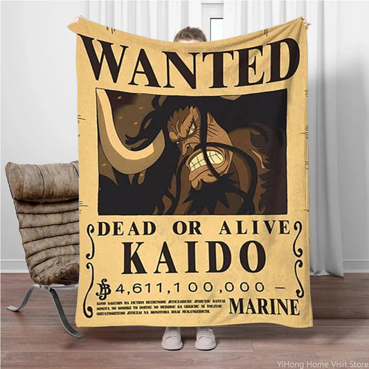 Plakat One Piece Wanted – Kaido ze Stu Bestiami