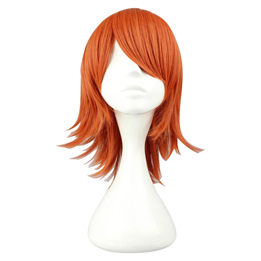 One Piece Cosplay Costume - Nami Outfit (School Set with Skirt)