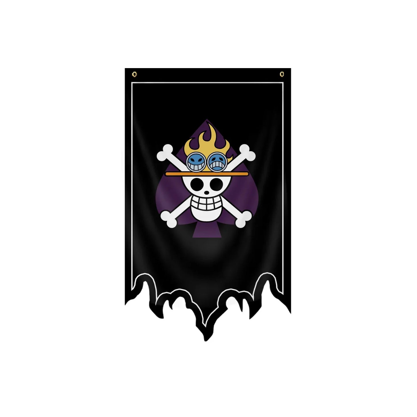 One Piece Flag - Whitebeard Jolly Roger