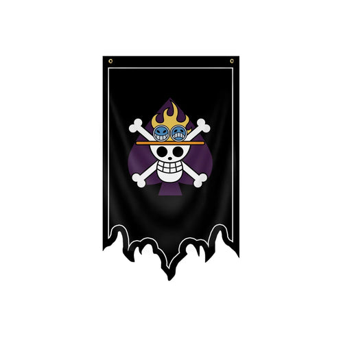 One Piece Flag - Whitebeard Jolly Roger