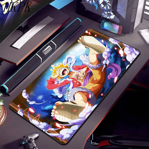 One Piece Desk Mat - Luffy Gear 5 Nika Transformation