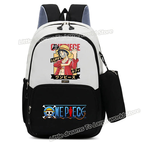 One Piece Backpack – Monkey D. Luffy Intense Red Manga