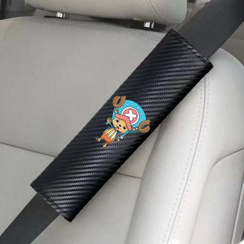 Osłony pasów bezpieczeństwa One Piece – design Tony’ego Tony’ego Choppera (skóra PU)