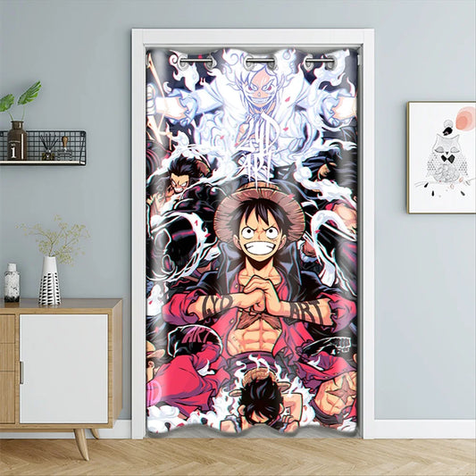 Zasłona drzwiowa One Piece – Monkey D. Luffy Gear 5 (model wystawowy)