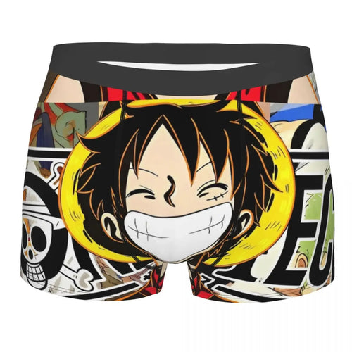Boxers - Luffy Face Close-Up