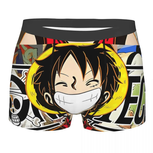Boxers - Luffy Face Close-Up