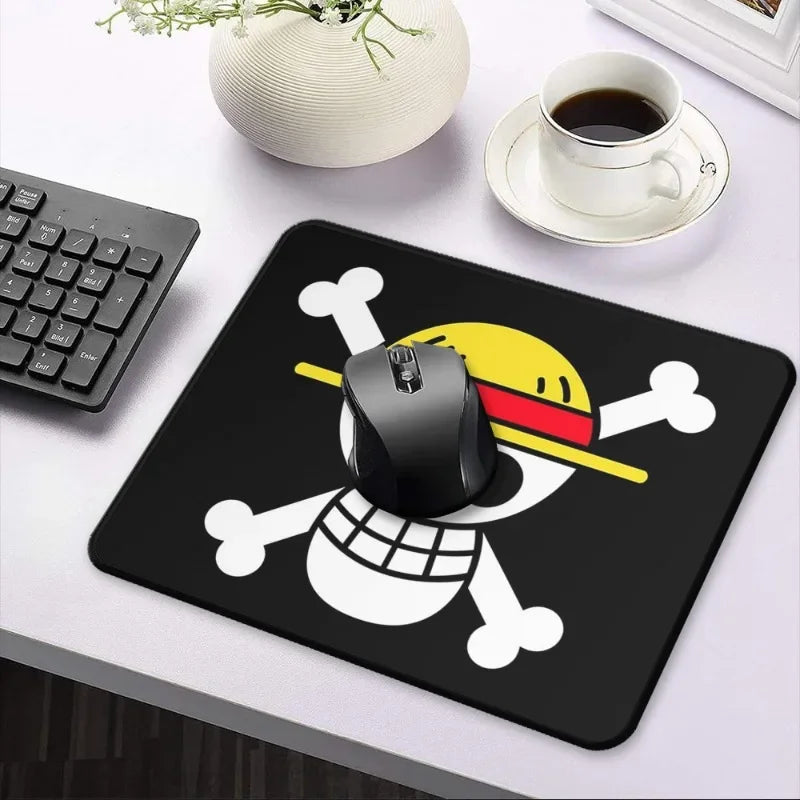 One Piece Mouse Pad - Straw Hat Jolly Roger Logo (Classic)