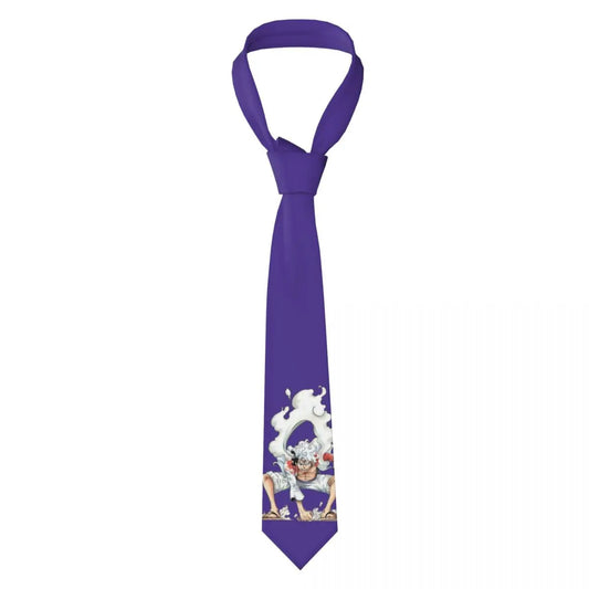 One Piece-slips – Luffy på lila bakgrund