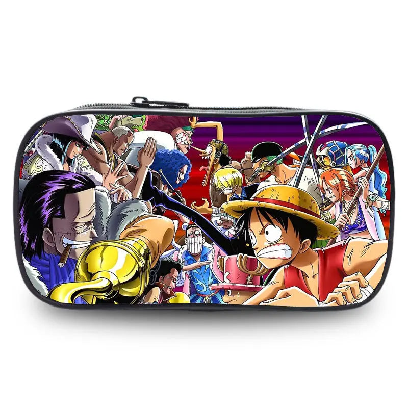 One Piece Pencil Case – Manga Combat Action Explosion