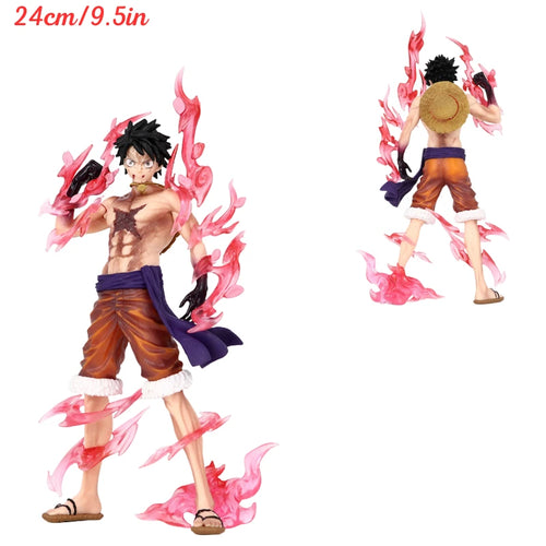 Figurka One Piece – Monkey D. Luffy Gear 4 (różowa aura bojowa)