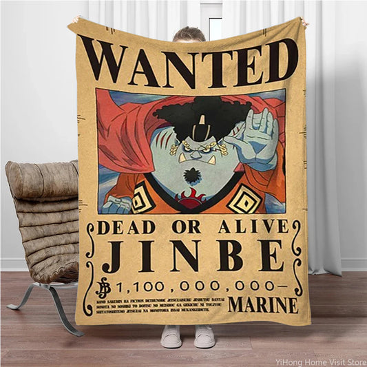 Plakat One Piece Wanted – Jinbe (Paladyn Mórz)
