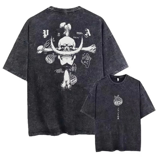 Vintage One Piece T-shirt – Whitebeard Edward Newgate (oversized style)